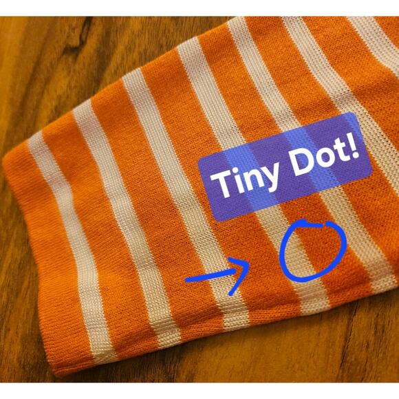 ST. John Sport SzSm Wool blend top. Orange n White. Drawstrings crossed. Luxury - Picture 9 of 16